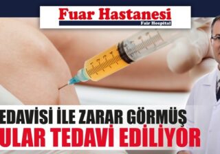PRP TEDAVİSİ FUAR HASTANESİNDE